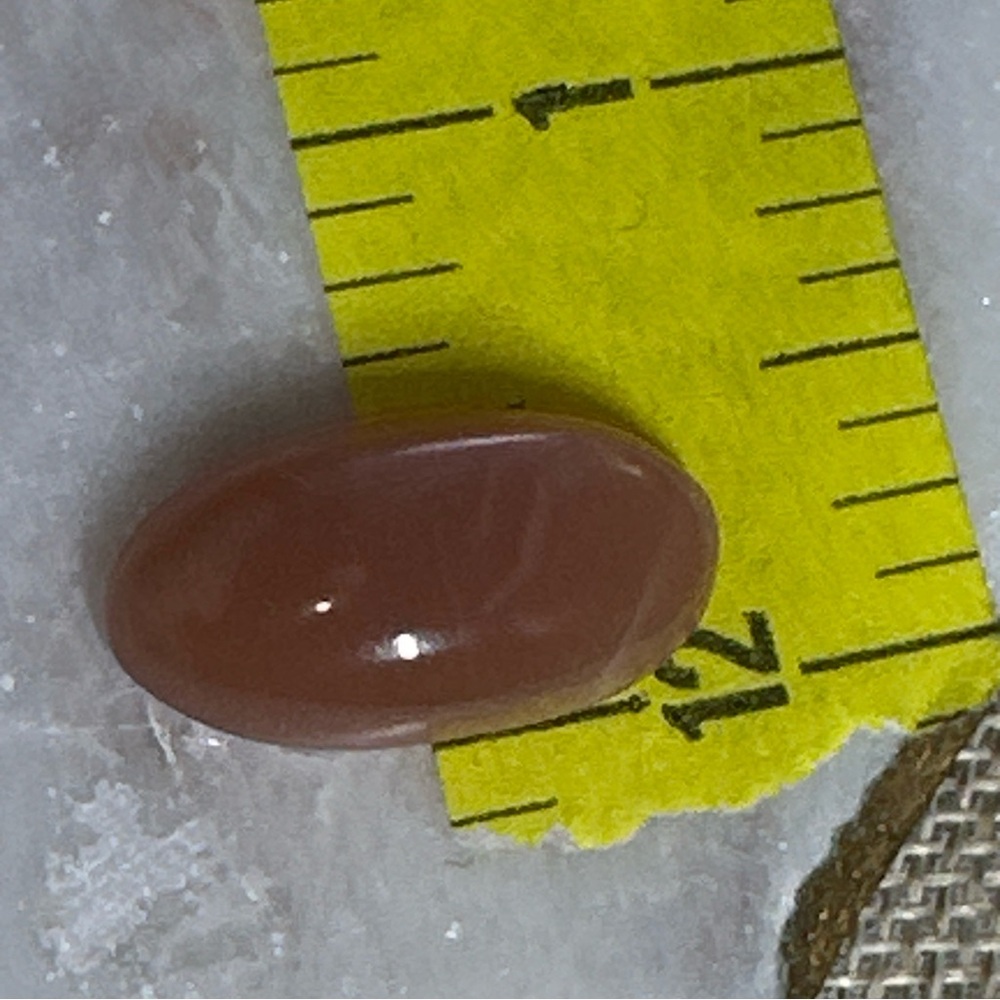 17.03ct Natural Orange Color MoonStone Cabochon Lot - Picture 10 of 17